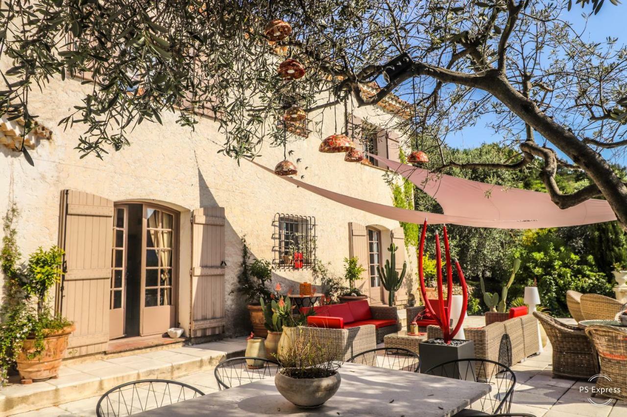 Отель Mas De Provence En Riviera La Roquette-sur-Var Экстерьер фото